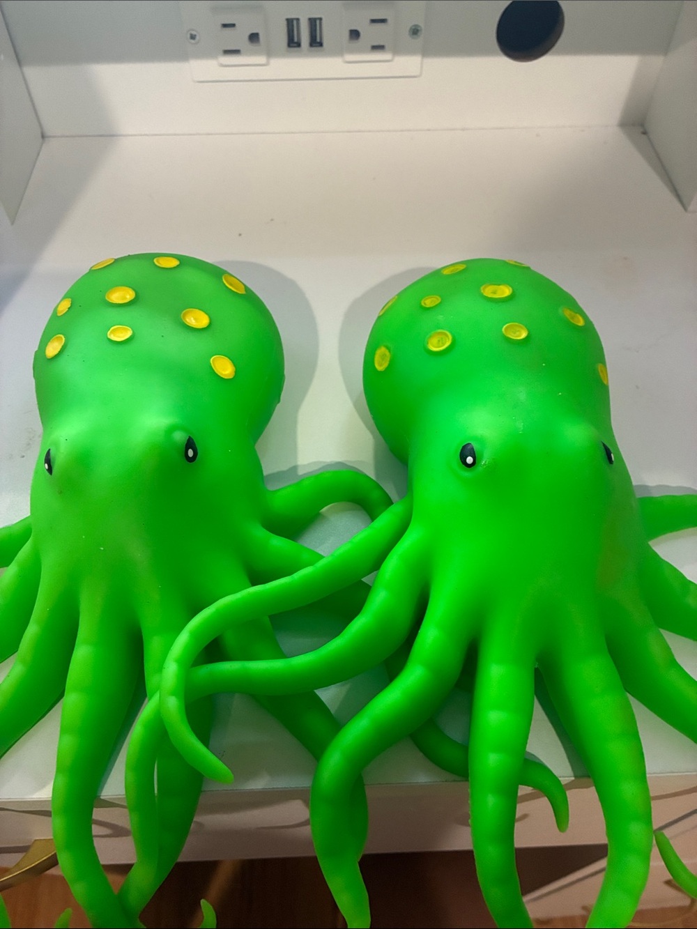 Green RMS squishy toy 2 pack